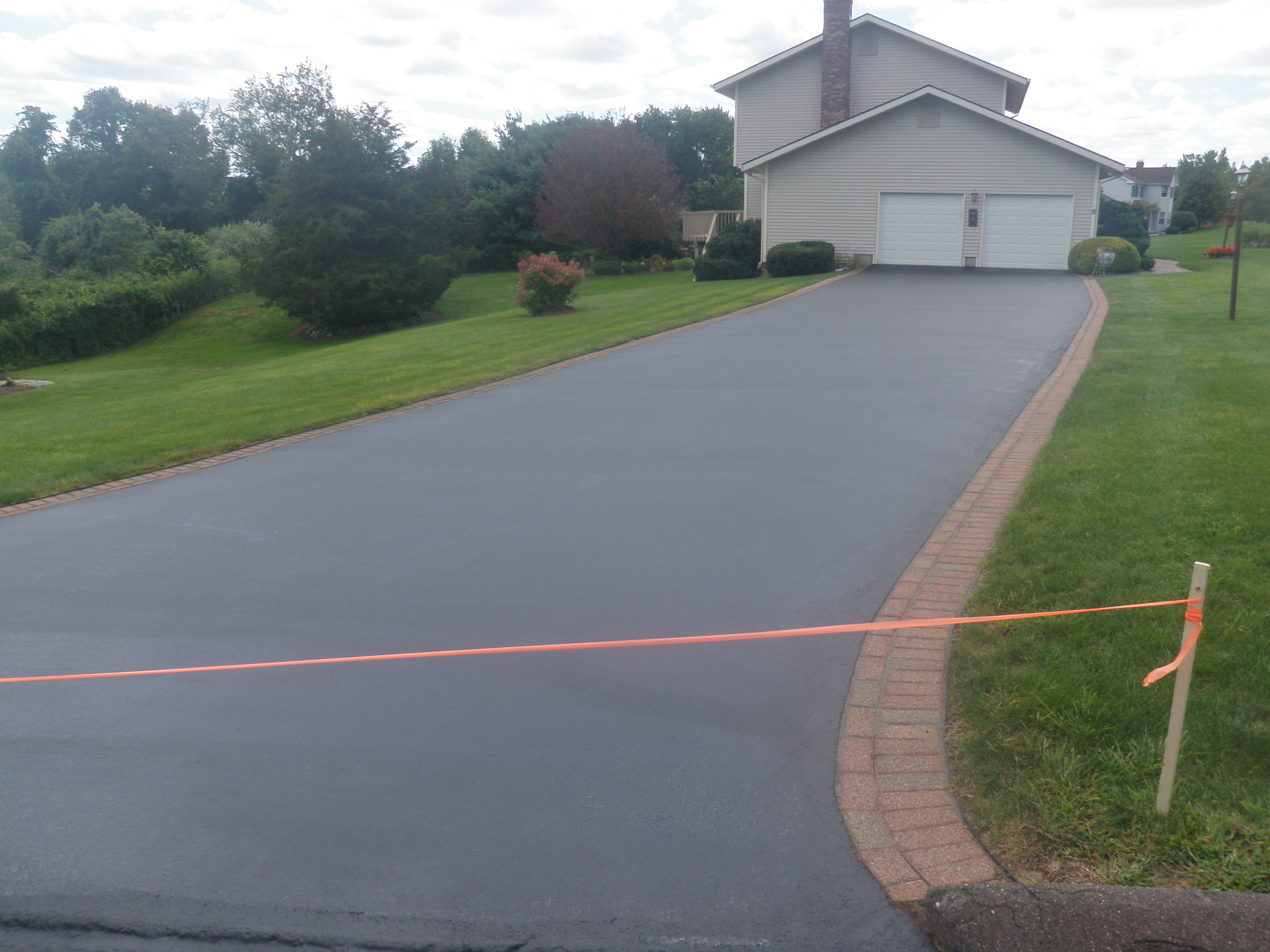 Finished Driveway Sealing Project 6