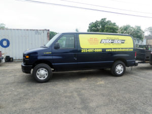 Durable Sealcoat Driveway Sealing Company Truck