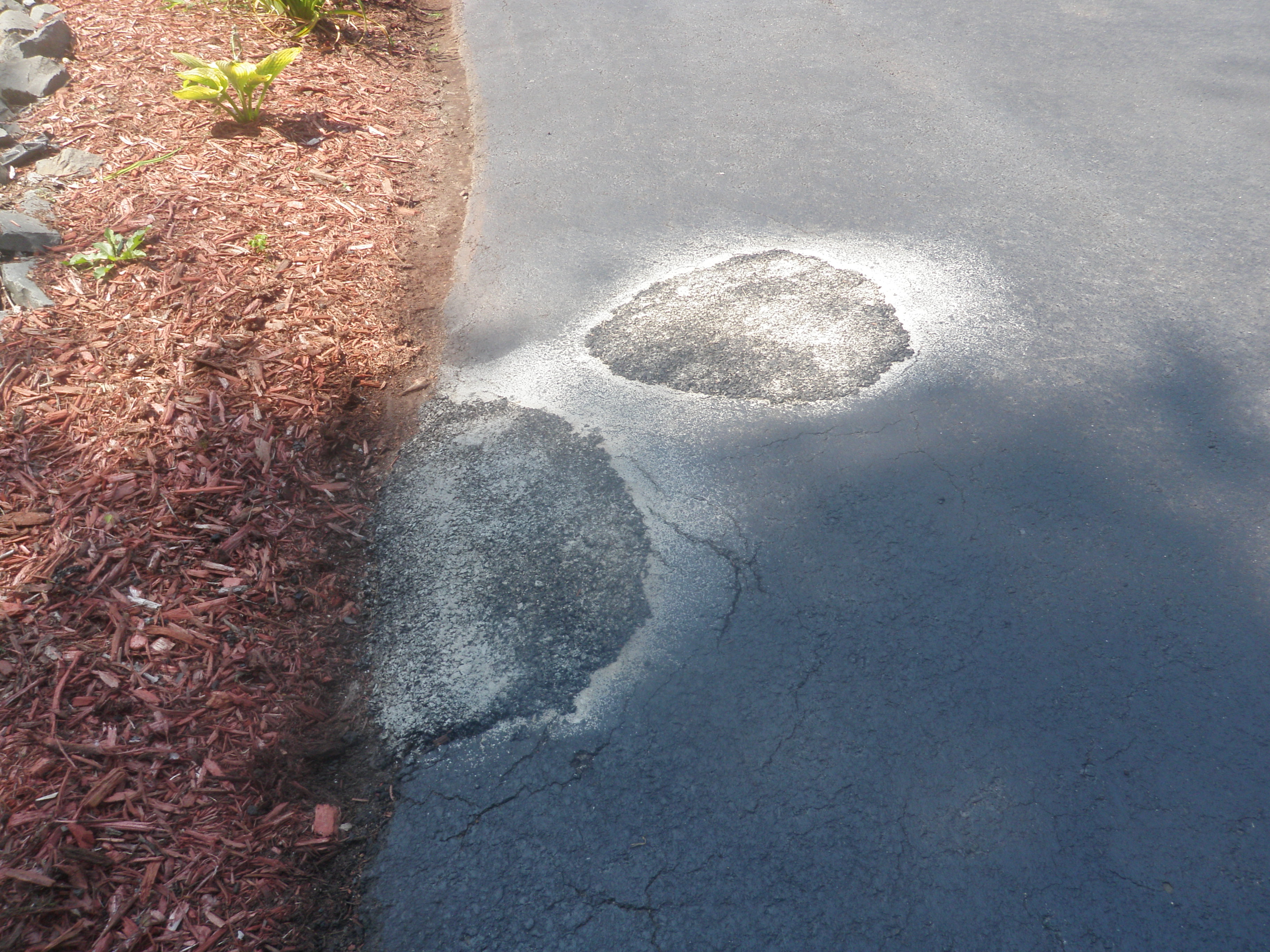 Driveway Large Hole Repair