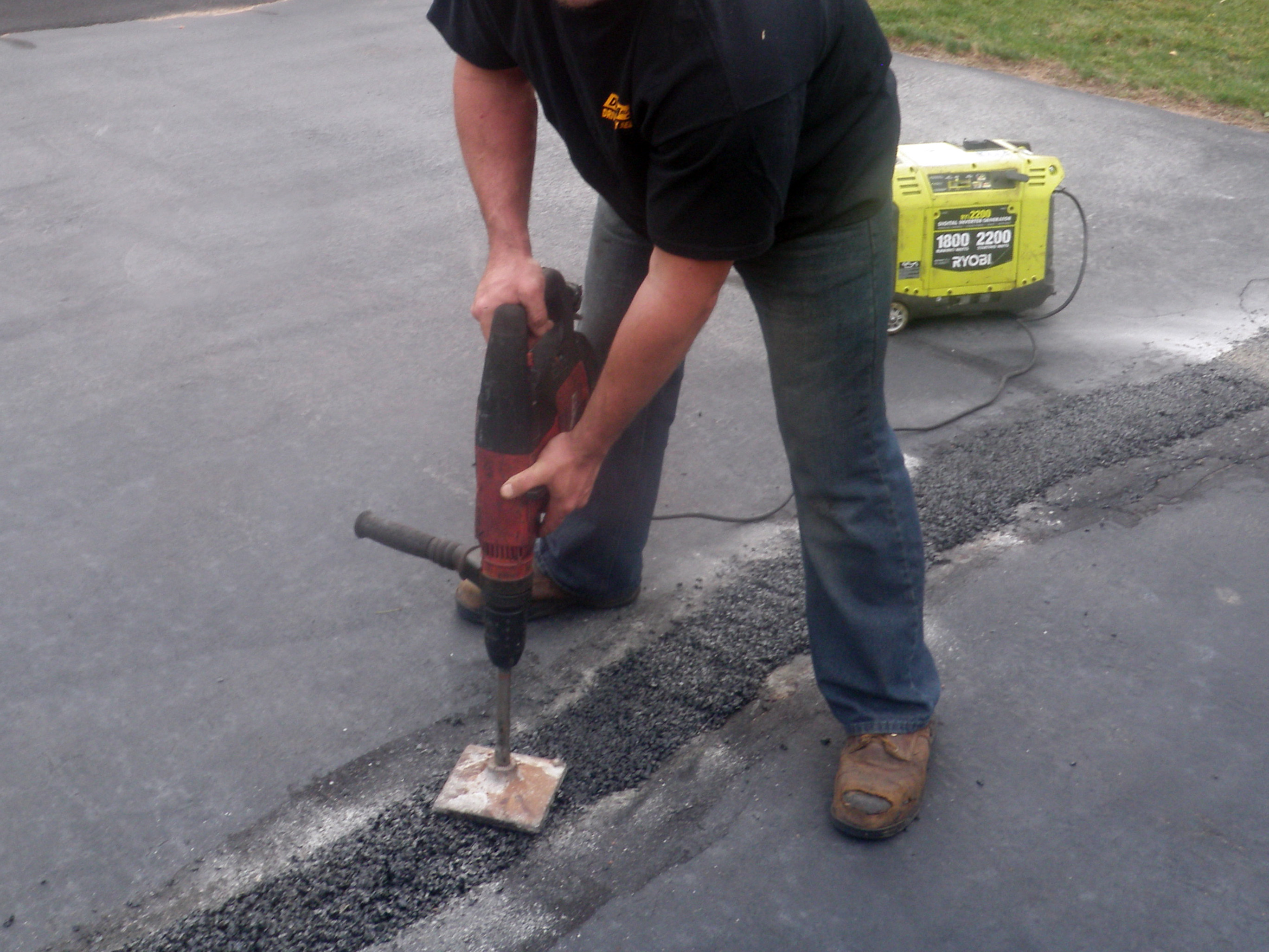 Driveway Crack Repair