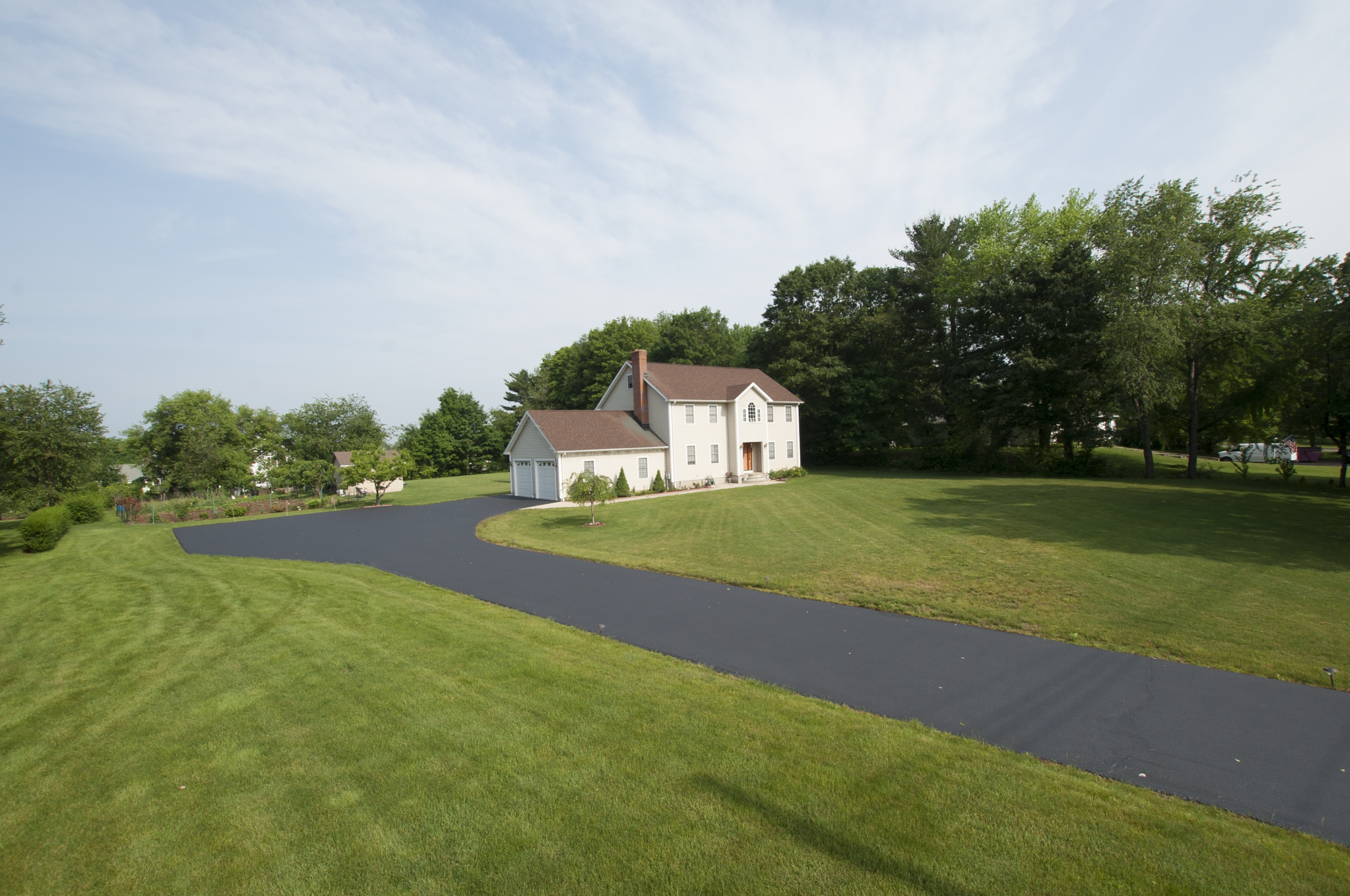 Large Colonial with Driveway Sealed